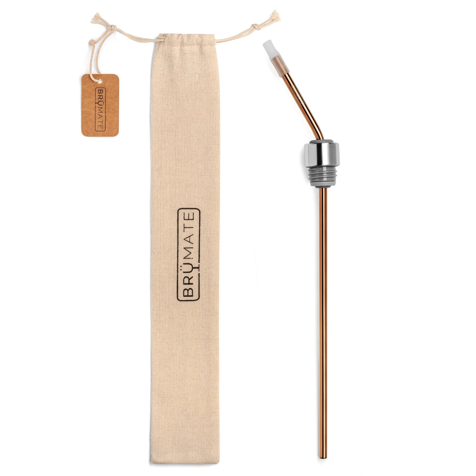 Winesulator TM Infinity Straw | Rose Gold - Easy Chill
