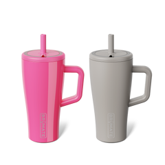 Era 20oz Bundle | Mocha & Neon Pink - Fresh Finish