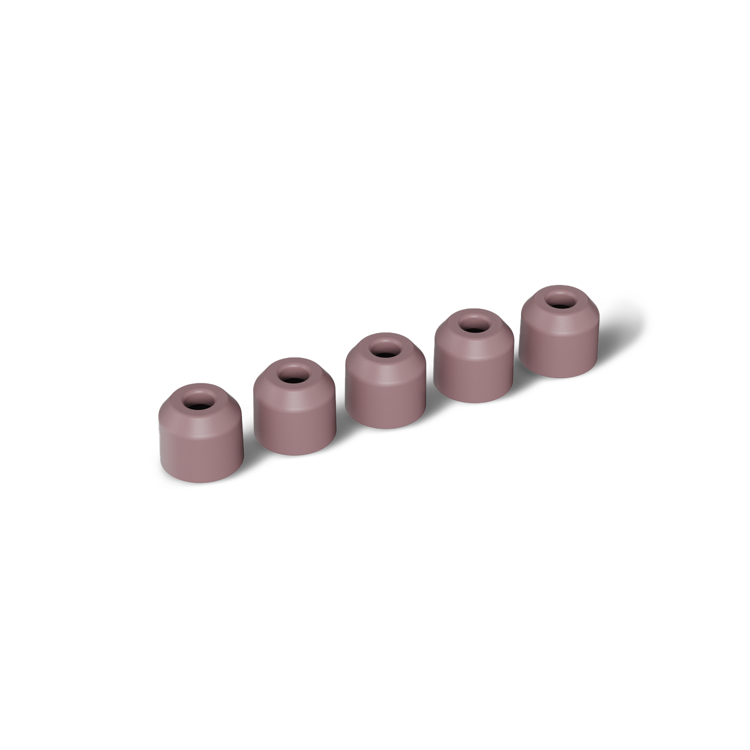 Paragon Replacement Mouth Piece - Rose Taupe (Pack of 5) - Fresh Flow