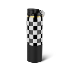 Rise 25oz | Black & White Checker - Fresh Finish