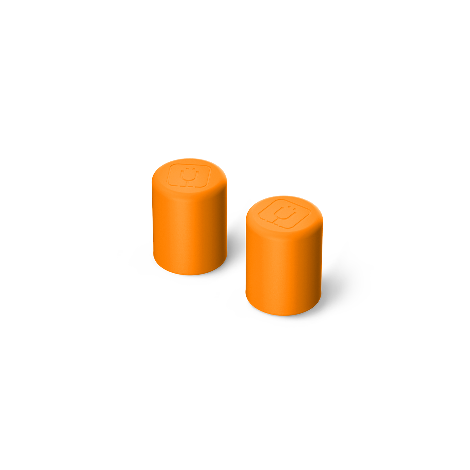 Magnetic Straw Cover | Clementine | 2-Pack - Ready Flow
