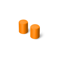 Magnetic Straw Cover | Clementine | 2-Pack - Ready Flow