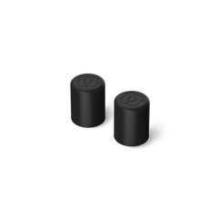 Magnetic Straw Cover | Black | 2-Pack - Ready Sip