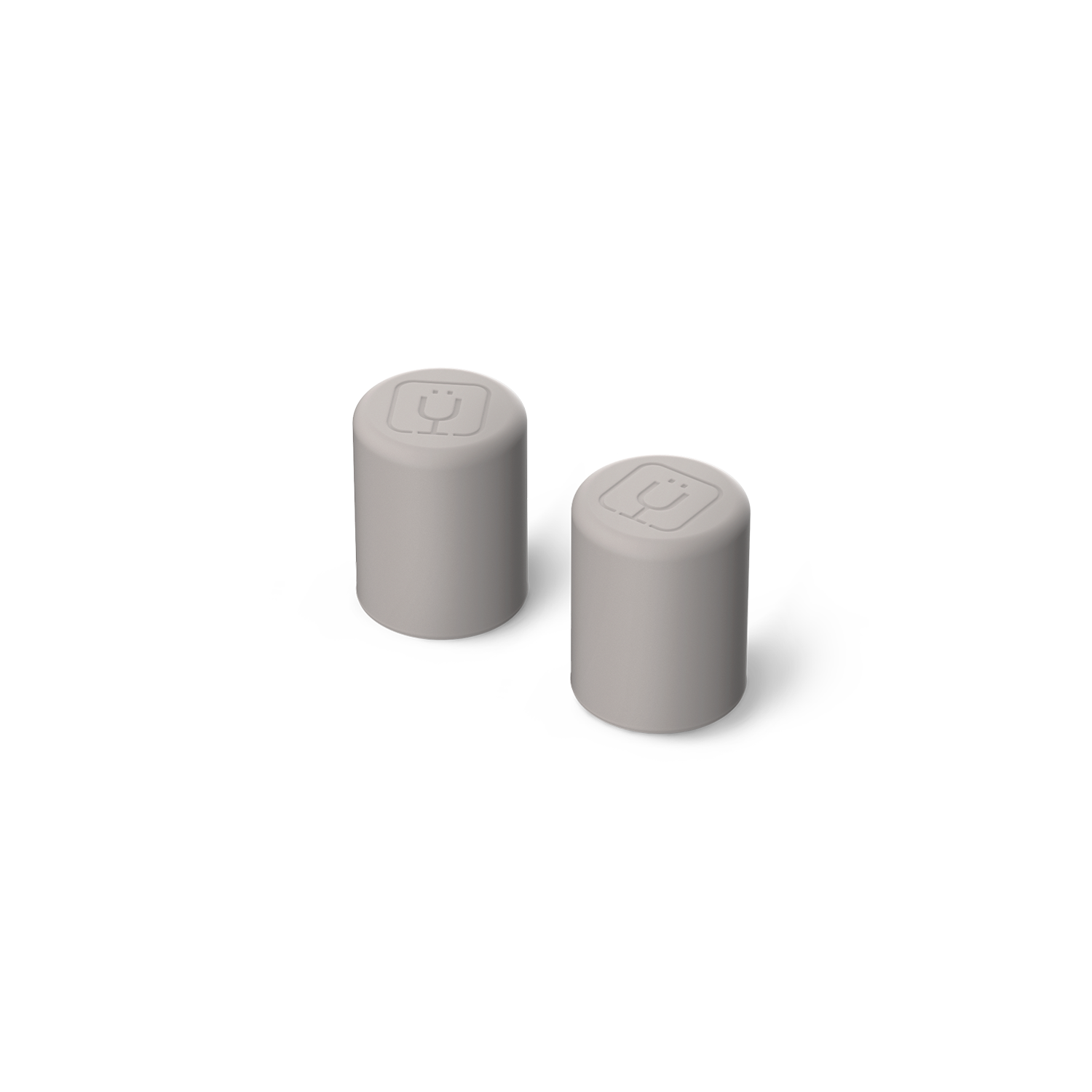 Magnetic Straw Cover | Mocha | 2-Pack - Fresh Flow
