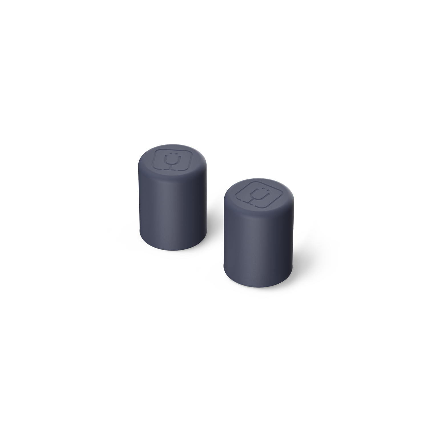 Magnetic Straw Cover | Nightfall Blue | 2-Pack - Quick Sip