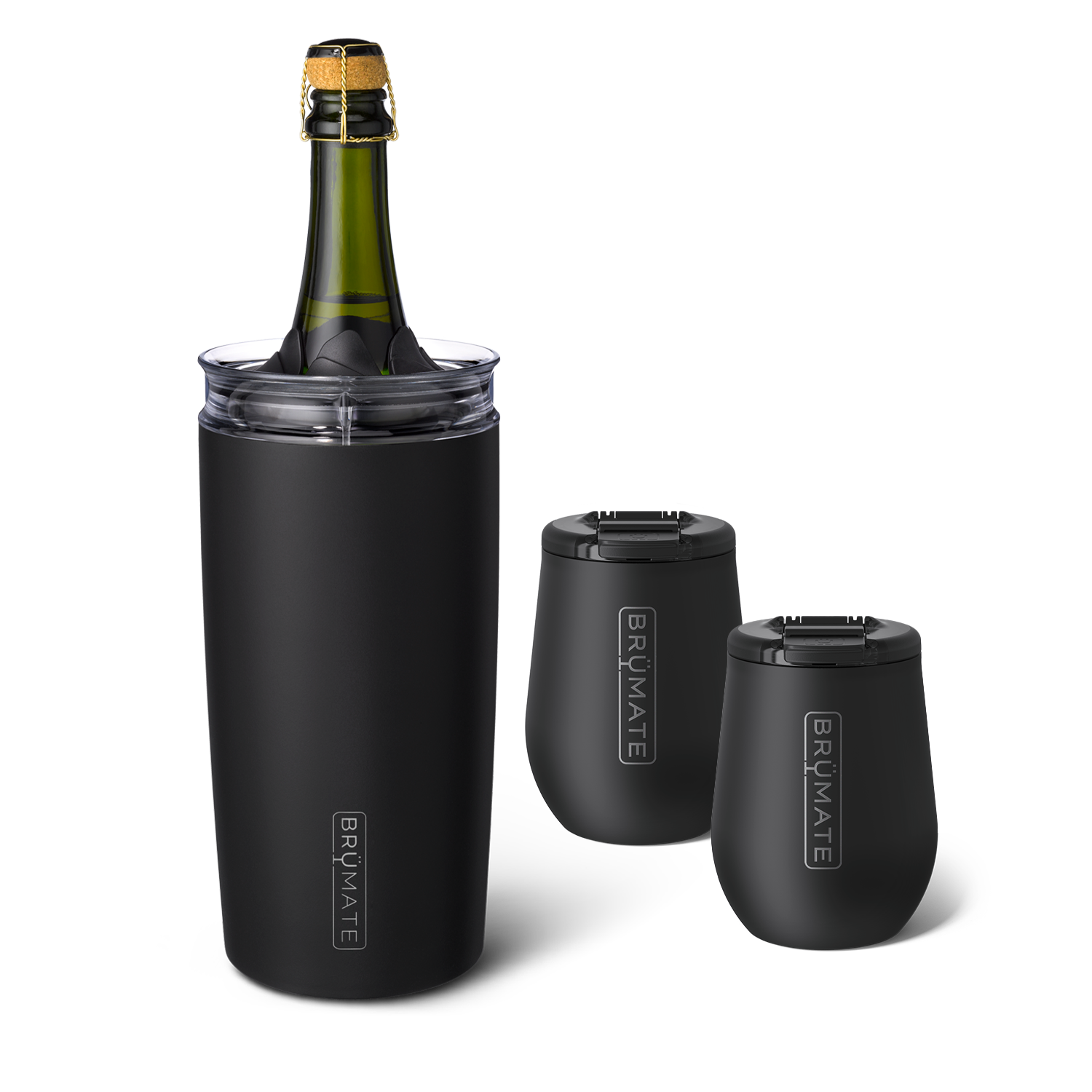 Bottle Chiller Bundle | Matte Black | 49/14oz - Home Refresh