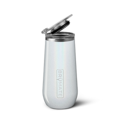 Champagne Flute | Glitter White | 12oz - Home Entertaining