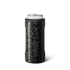 Hopsulator Slim | Onyx Leopard | 12oz Slim Cans - Beach Ready